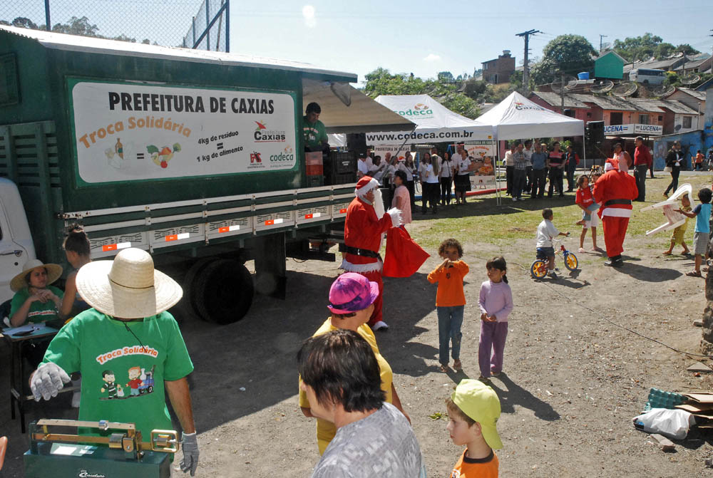  TROCA SOLIDÁRIA ANCORA EM MAIS OITO REGIÕES