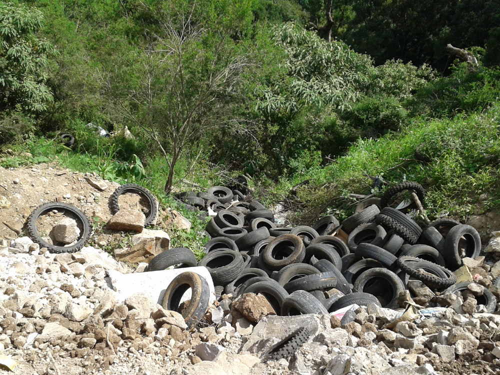  A CODECA, SEMMA e PATRAM SE UNEM PARA COMBATER  O DESCARTE DE PNEUS EM TERRENOS BALDIOS
