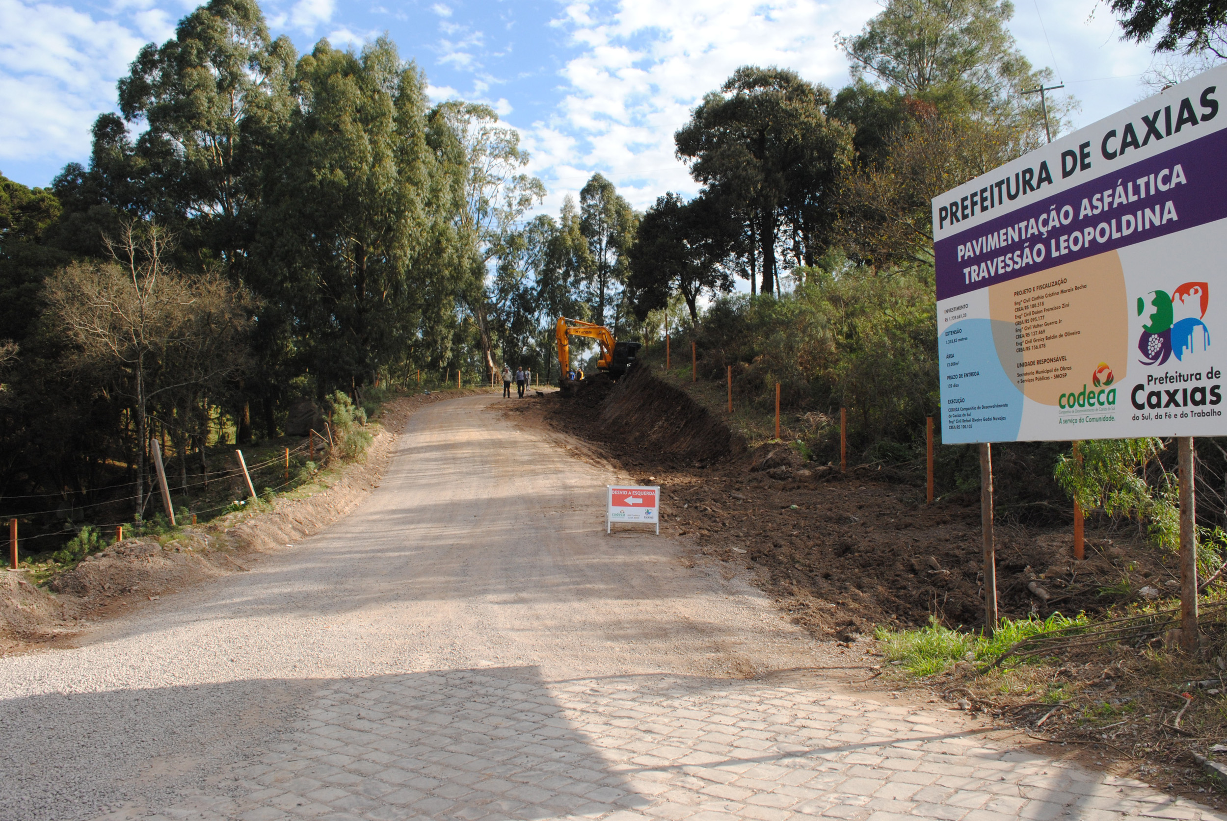  PREFEITURA INFORMA BLOQUEIO DE TRÂNSITO NO TRAVESSÃO LEOPOLDINA