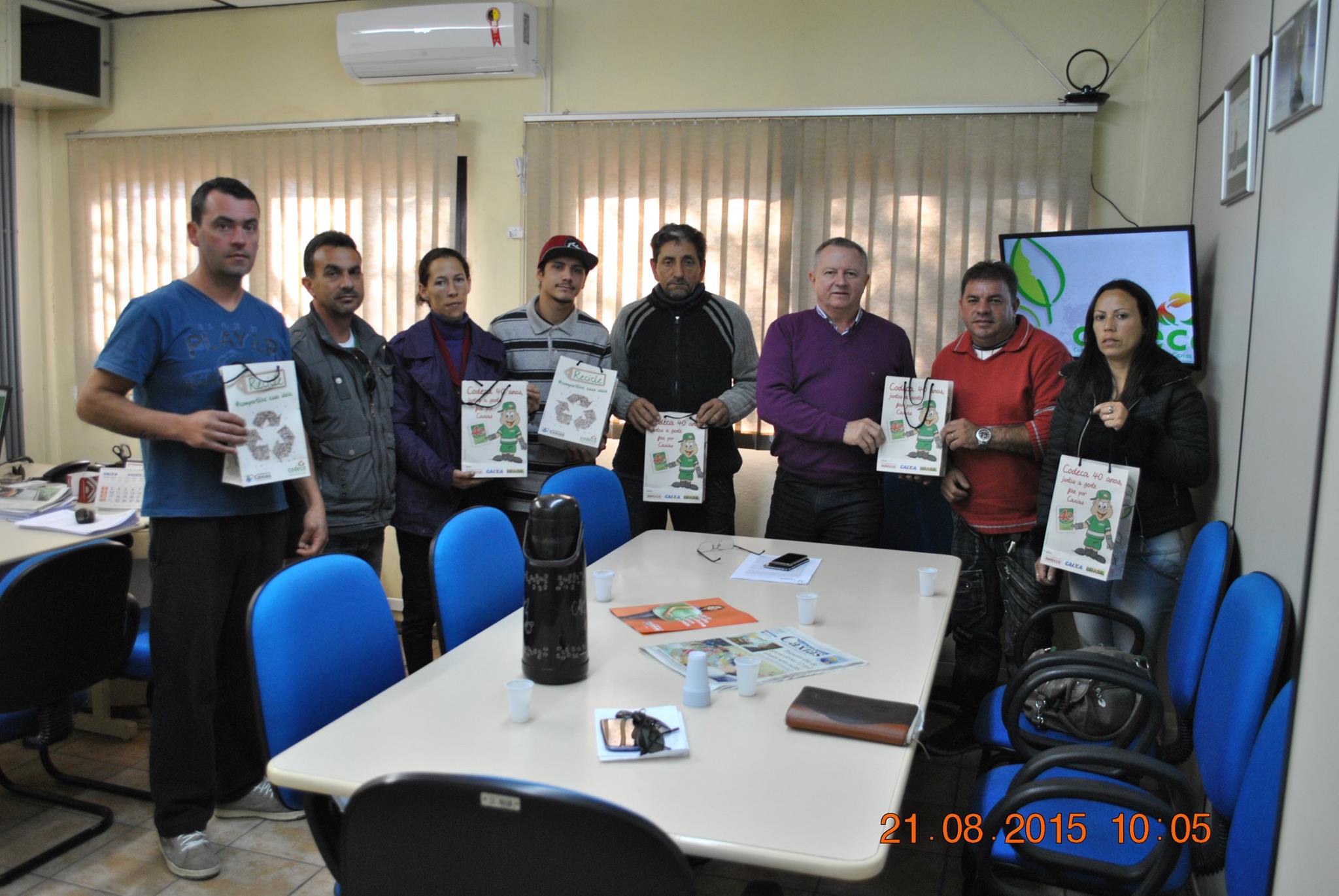  DIRETOR-PRESIDENTE DA CODECA RECEBE MOVIMENTO CATADOR LEGAL DE RECICLADORES - MCLR