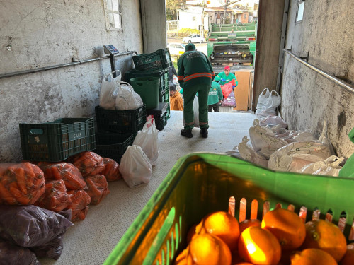 Troca Solidária repassou mais de 50 toneladas de alimentos este ano