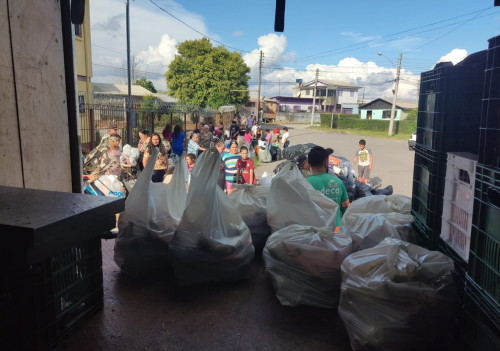 Troca Solidária destinou 13,1 toneladas de alimentos em março